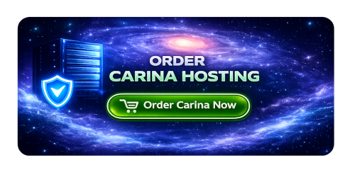 Order Carina shared hosting plan with enhanced CPU performance, SSD storage and advanced security features